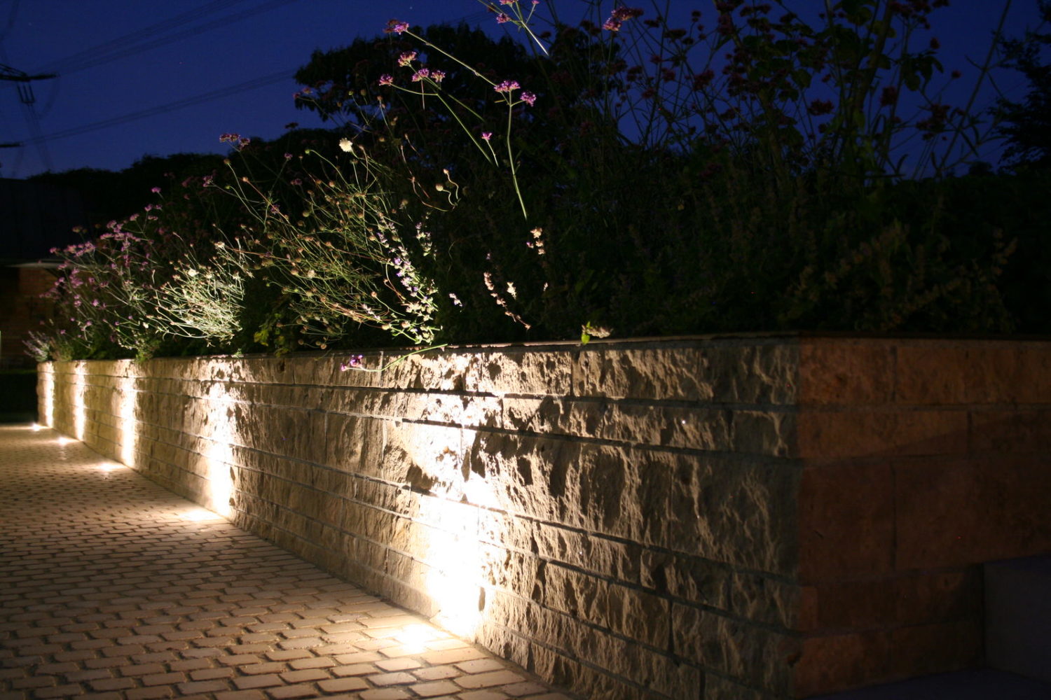 Licht im Garten alex gartenbau
