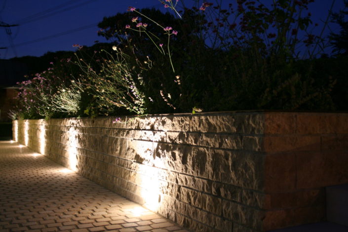 Gartenbeleuchtung in-lite Licht im Garten