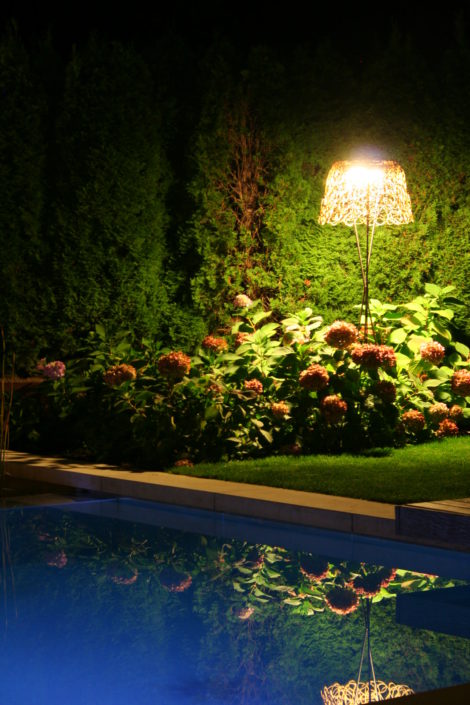 Gartenbeleuchtung in-lite Licht im Garten