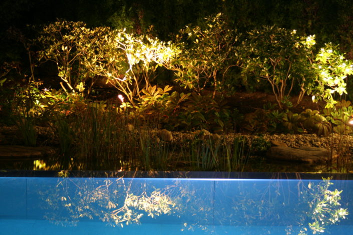 Gartenbeleuchtung in-lite Licht im Garten