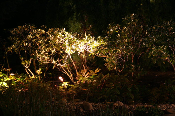 Gartenbeleuchtung in-lite Licht im Garten